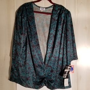 NWT green tunic top